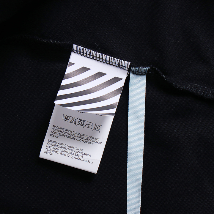 Exklusives Off-White Monogramm T-Shirt – Luxuriöses Streetwear Baumwoll Design