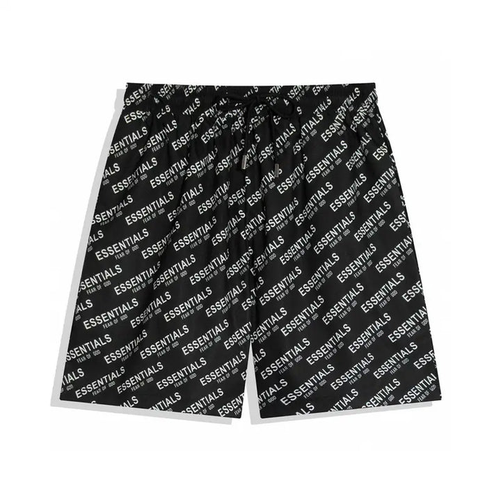 Essentials Schwarze Shorts: Bequeme, Stilvolle Freizeitkleidung für den modernen Look