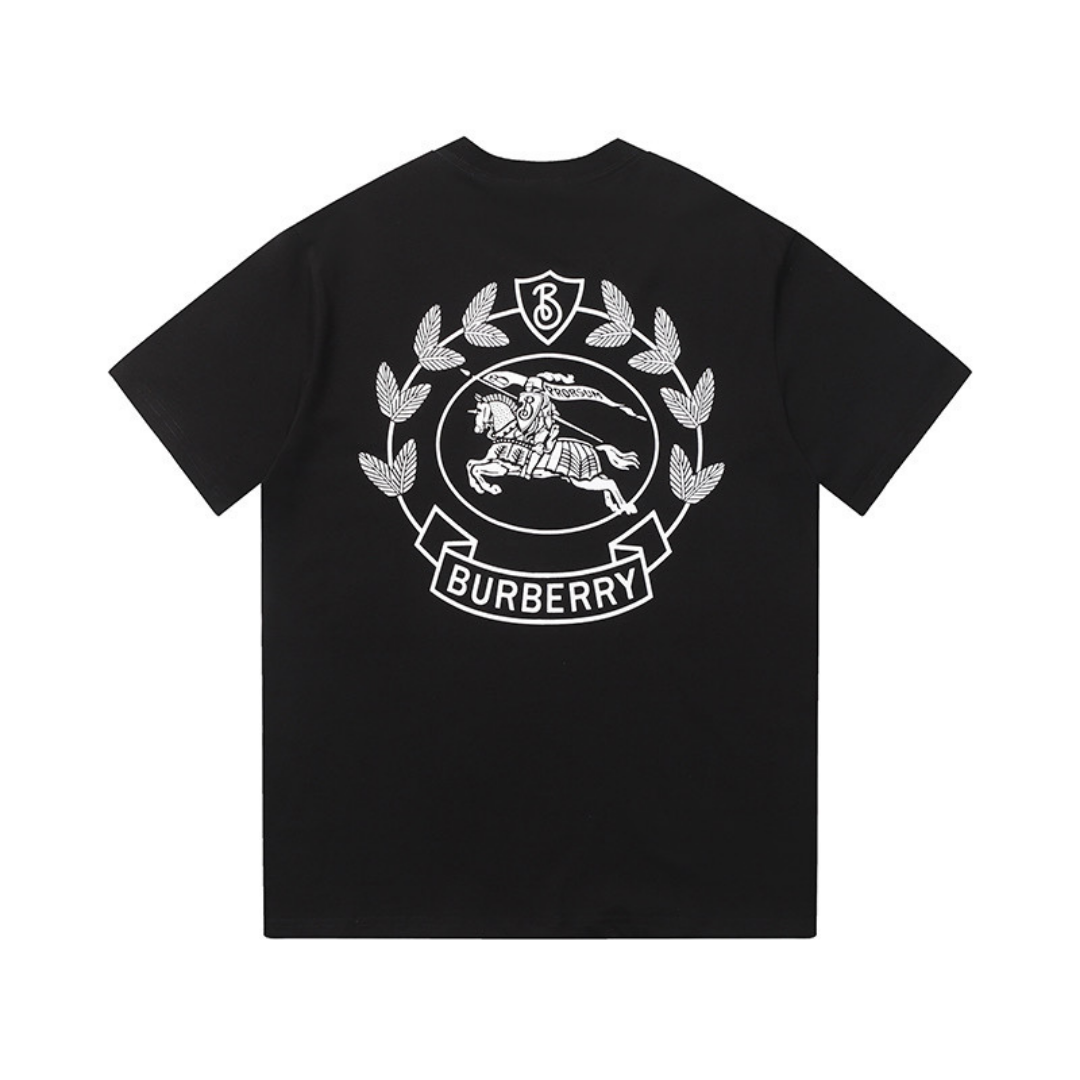 Exklusives Burberry Baumwoll-T-Shirt Damen Herren Klassisch Modern Luxus Design