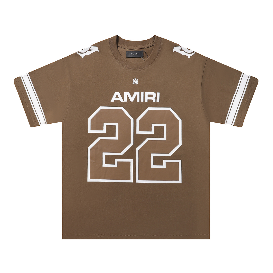 Amiri '22' Sport T-Shirt Herren – Luxuriöses Baumwoll-Streetwear-Design