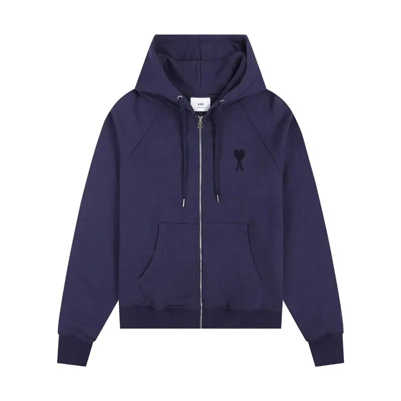 AMI Paris Unisex Jacke: Eleganter Komfort, Zeitloser Stil, Hochwertige Qualität