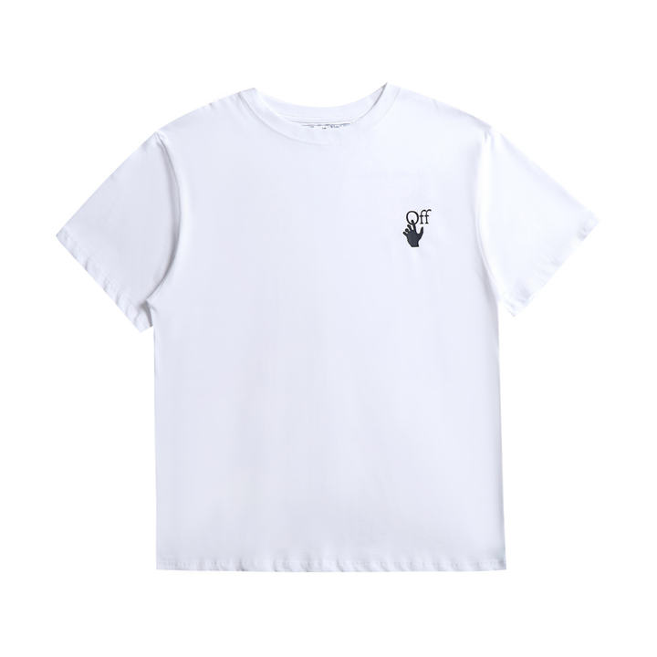Off-White Luxus Streetwear T-Shirt Baumwolle Monogramm Designer Oversize Passform Herren Damen