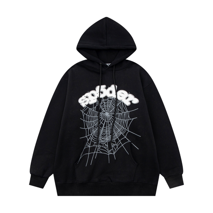 SP5DER Spiderweb Trainingsanzug: Komfortables 2-teiliges Set für angesagten Streetwear-Stil