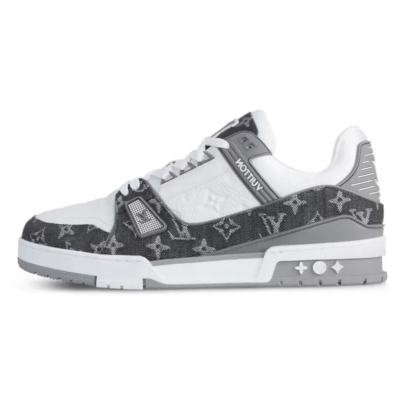 Luxuriöse Louis Vuitton Trainer Grau Sneaker für Herren – Stilvoller Komfort