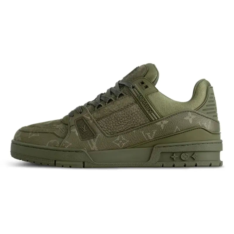 Luxuriöse Louis Vuitton Trainer Grüne Sneaker: Stil, Komfort und Exklusivität für Herren