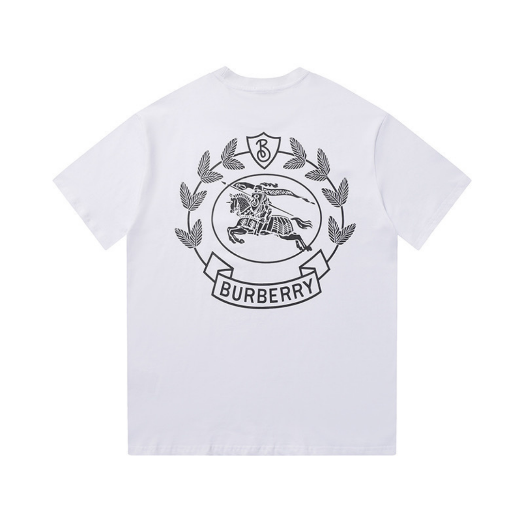 Luxuriöses Burberry Baumwoll-T-Shirt für Herren – Klassisch, Bequem & Atmungsaktiv