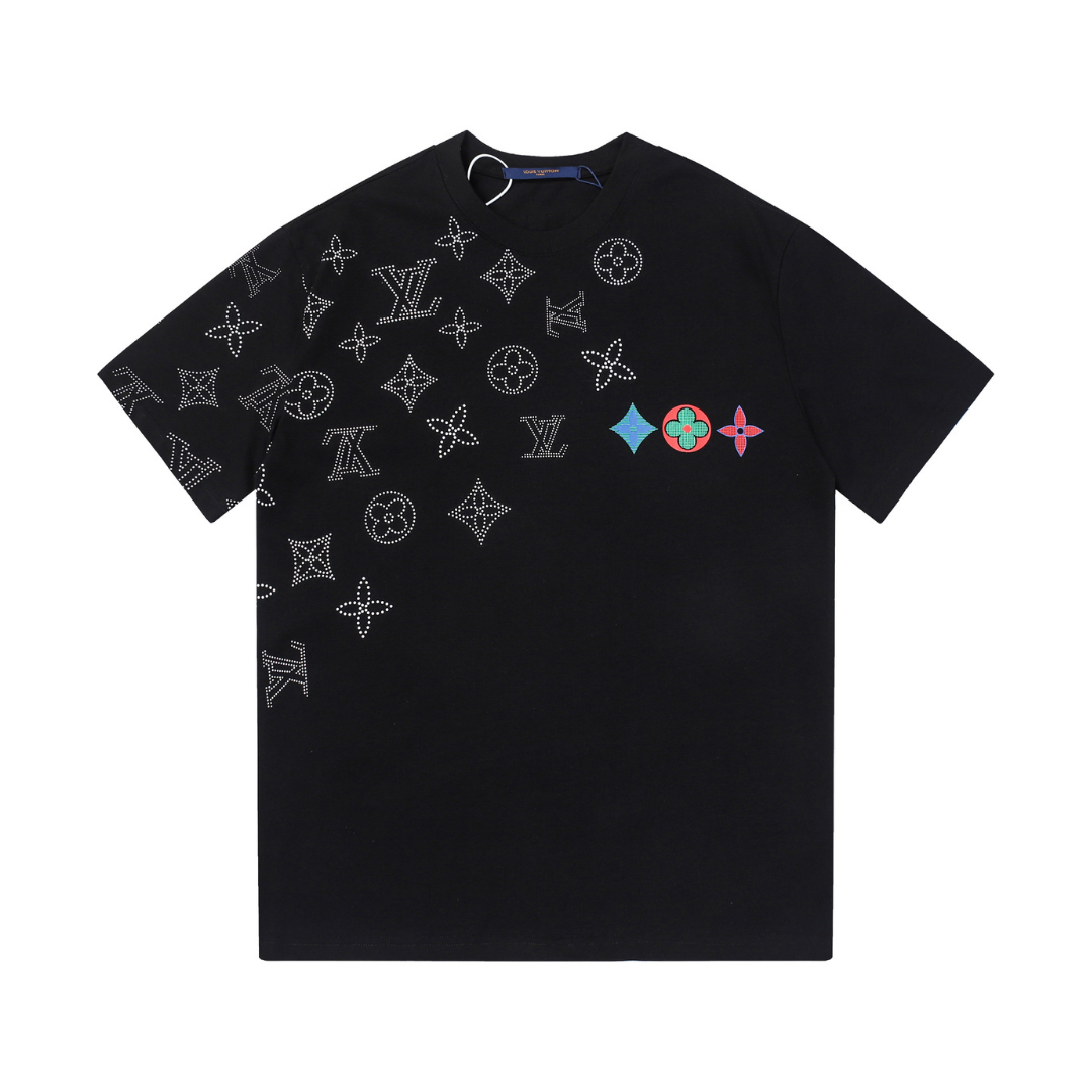 Luxuriöses Louis Vuitton Herren-T-Shirt: Premium-Baumwolle, ikonisches Design, zeitloser Stil