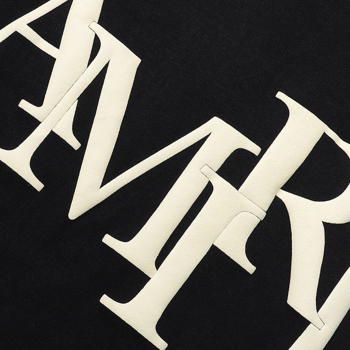 Amiri Monogramm T-Shirt: Luxuriöses Designer-Shirt mit Streetwear-Vibe