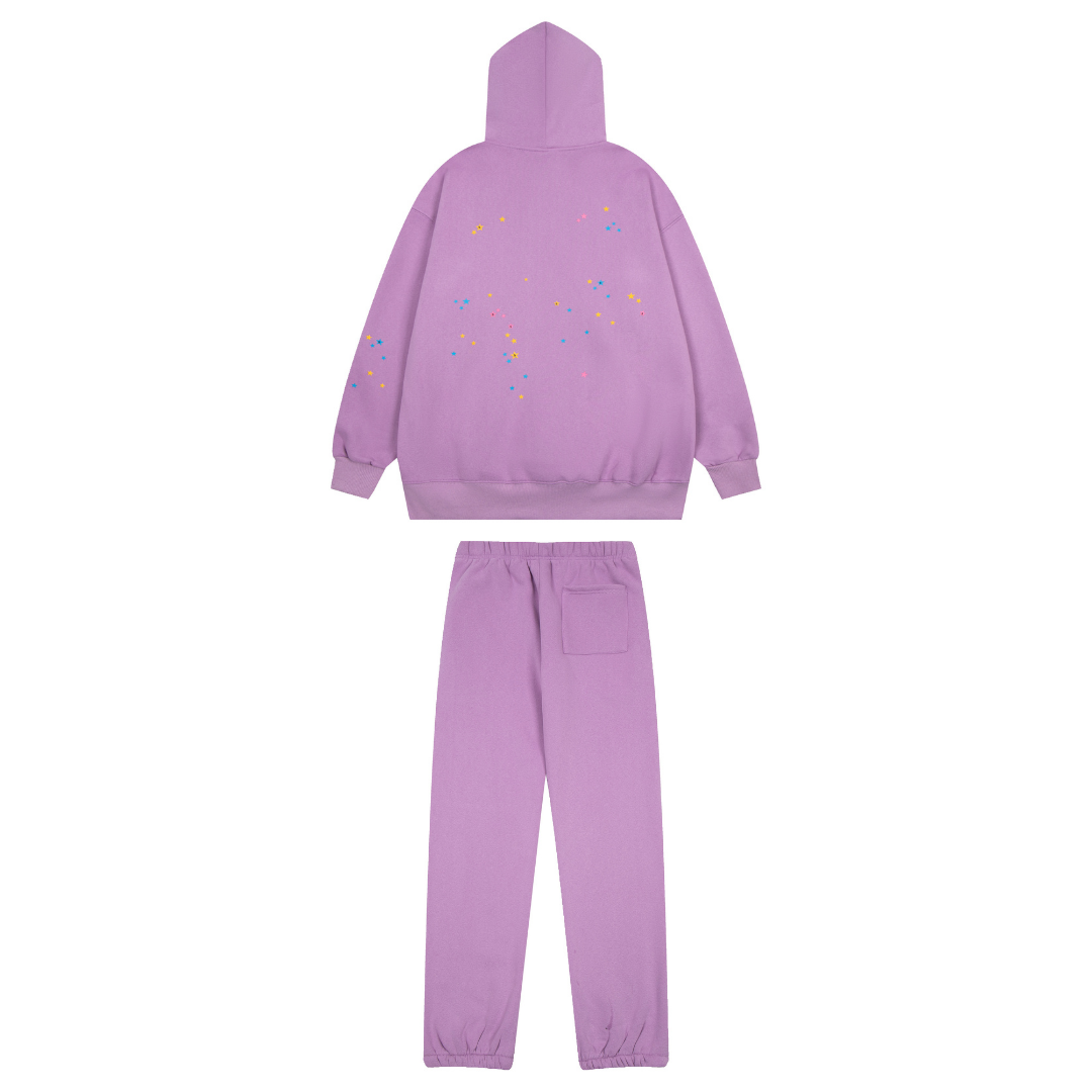 Stylischer SP5DER Streetwear Trainingsanzug Herren – Bequem, Modisch, Hochwertig, Komplett