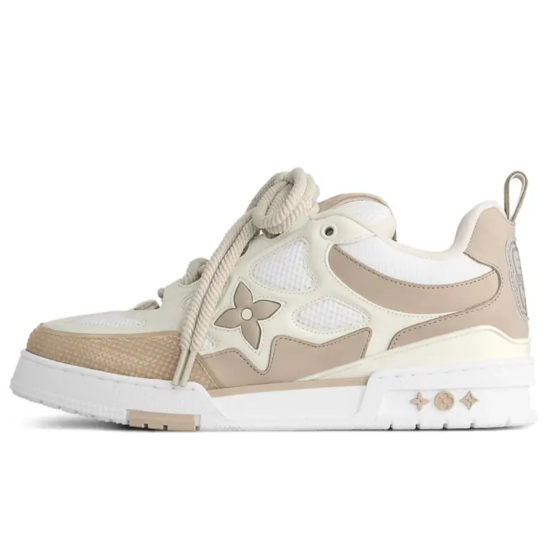 Louis Vuitton Skate Beige Luxus Sneaker – Stilvoller Designer Schuh Komfortabel