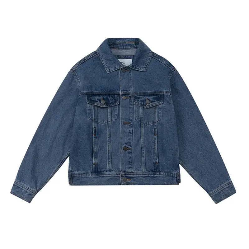 AMI Paris Premium Denim Jacke – Zeitloser Pariser Chic für Damen & Herren