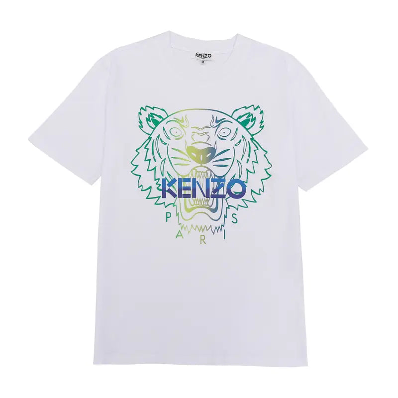 Exklusives Kenzo T-Shirt: Lebendiger Style mit japanischem Flair für Herren