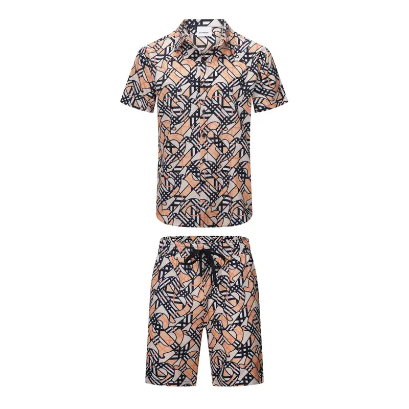 Luxuriöses Burberry Herren Short Set – Stilvoller Komfort für den Sommer