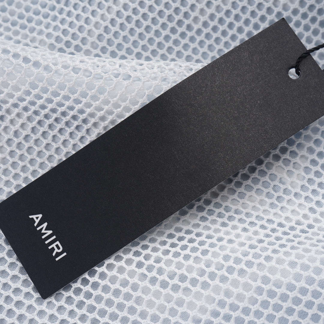 Amiri Herren Logo Kurzarm-Set – Luxuriöser Sommer-Streetwear-Anzug