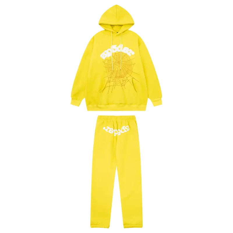 SP5DER Premium Streetwear Trainingsanzug Bequem Stylisch Lässiger Freizeit Set Hochwertig