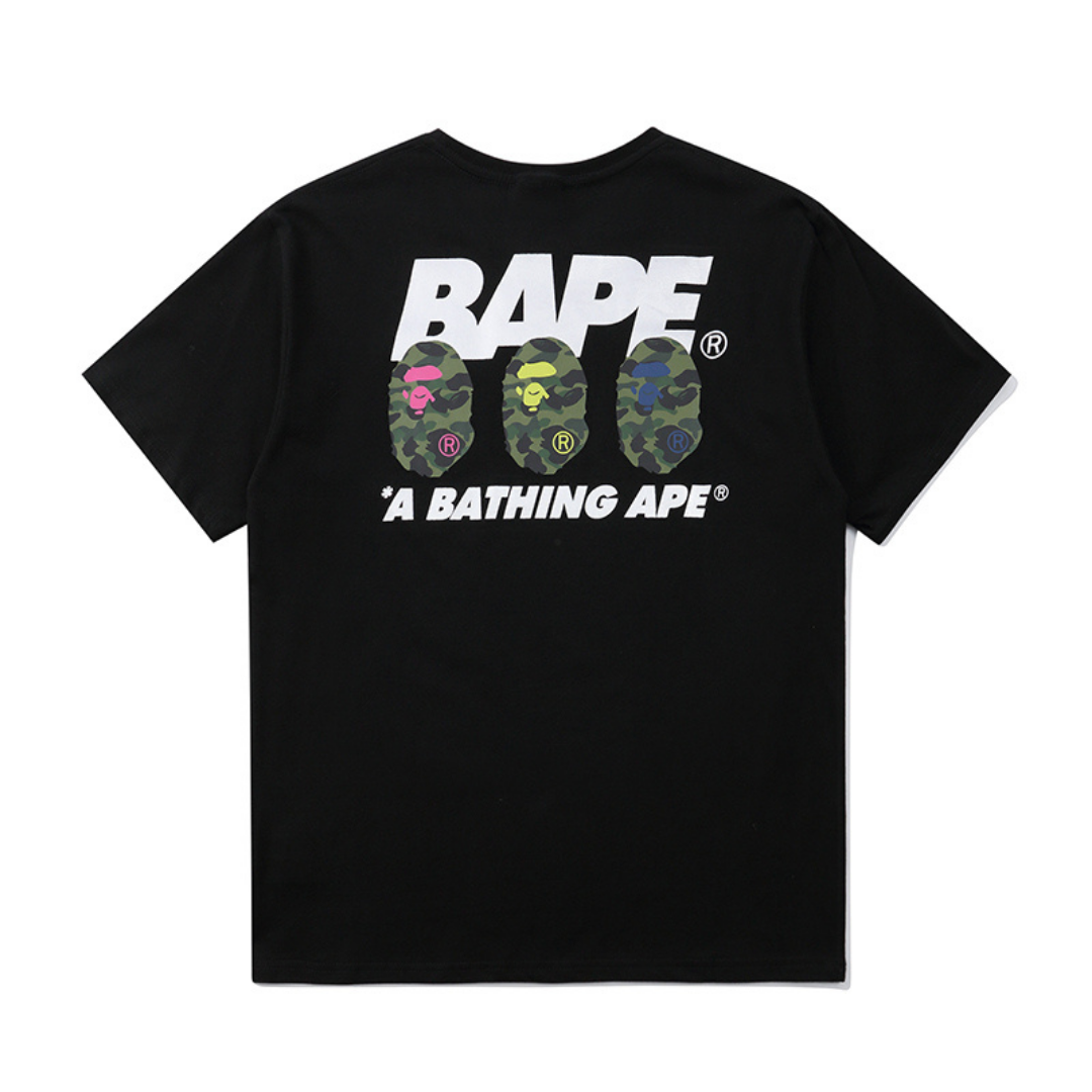 Exklusives BAPE Streetwear T-Shirt: Original Japanisches Design für Stilbewusste