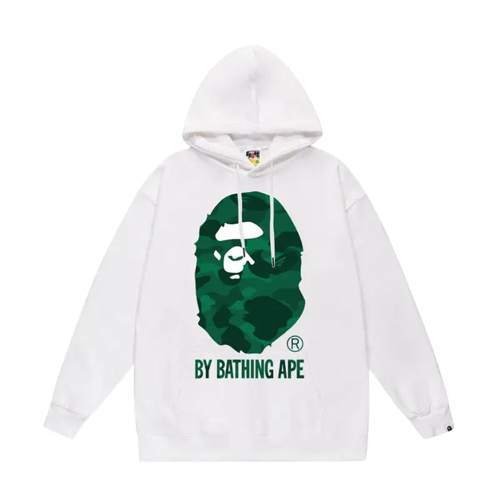 BAPE Haifisch Camouflage Hoodie – Premium Baumwolle – Unisex Streetwear Pullover