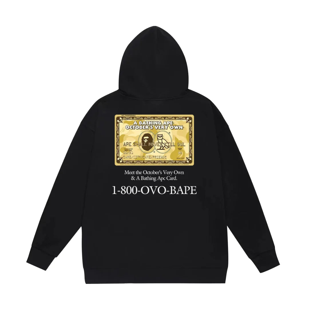Exklusiver BAPE Streetwear Hoodie - Bequemer Luxus für Urban-Fashion-Enthusiasten