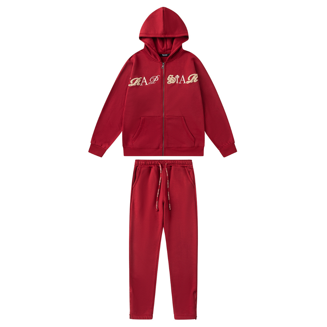 Trapstar Irongate Roter Secret Herren Trainingsanzug – Stilvoll & Bequem