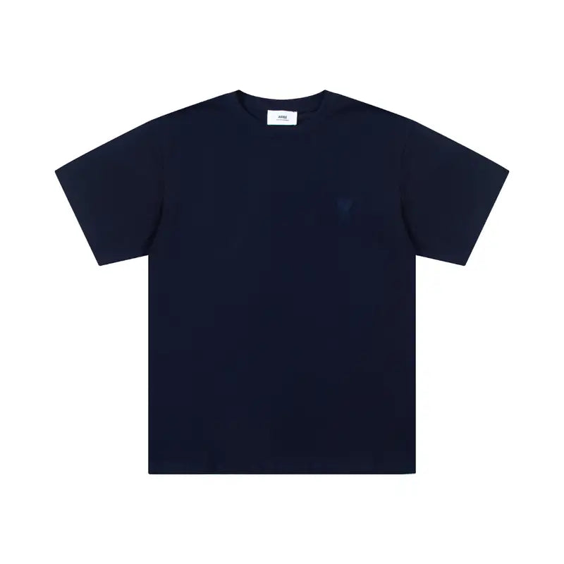 AMI Paris Unisex T-Shirt: Zeitloses Design, Hoher Tragekomfort, Paris Chic
