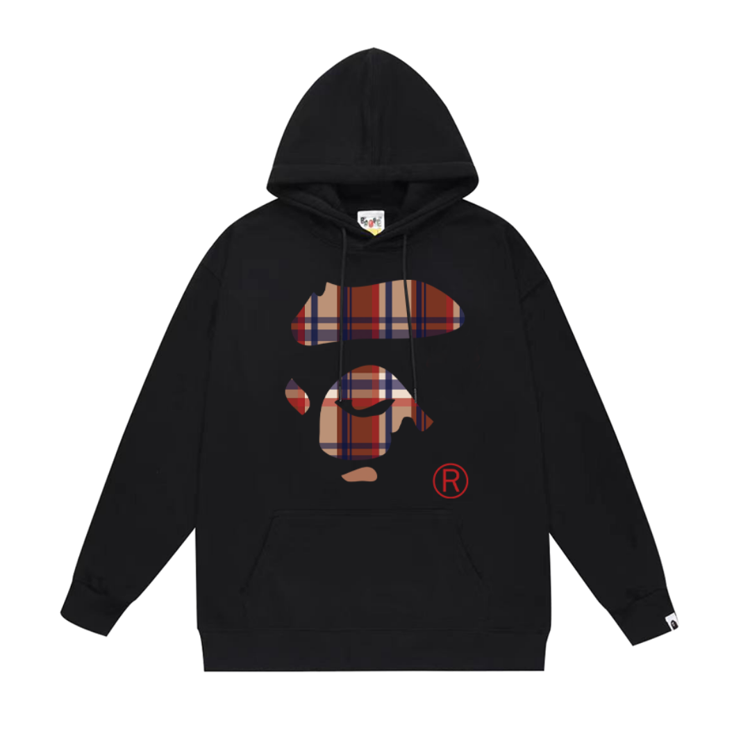 Exklusiver BAPE Kapuzenpullover – Japanischer Streetwear Stil für Ultimative Bequemlichkeit