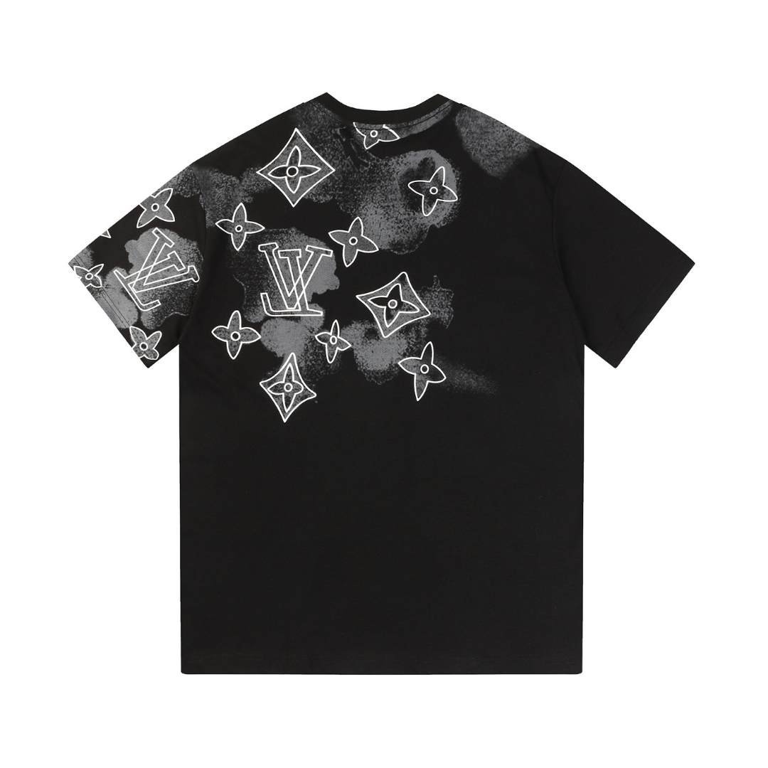 Exklusives Louis Vuitton T-Shirt: Luxuriöses Design, Premium-Baumwolle, Stilvoller Komfort für Herren