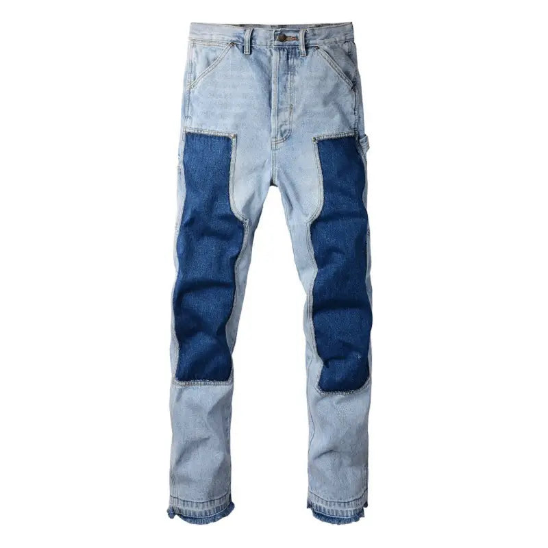 Amiri Blaue Patch Flared Jeans – Designer-Denim mit Schlag für Style-Liebhaber