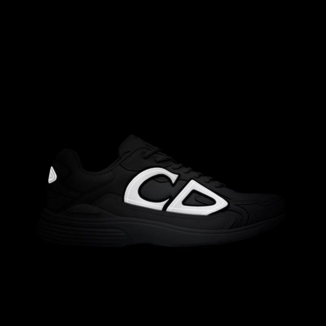 Dior B30 Grey Mesh Technischer Stoff Sneaker Herren Laufschuh Sportlich Elegant Komfortabel