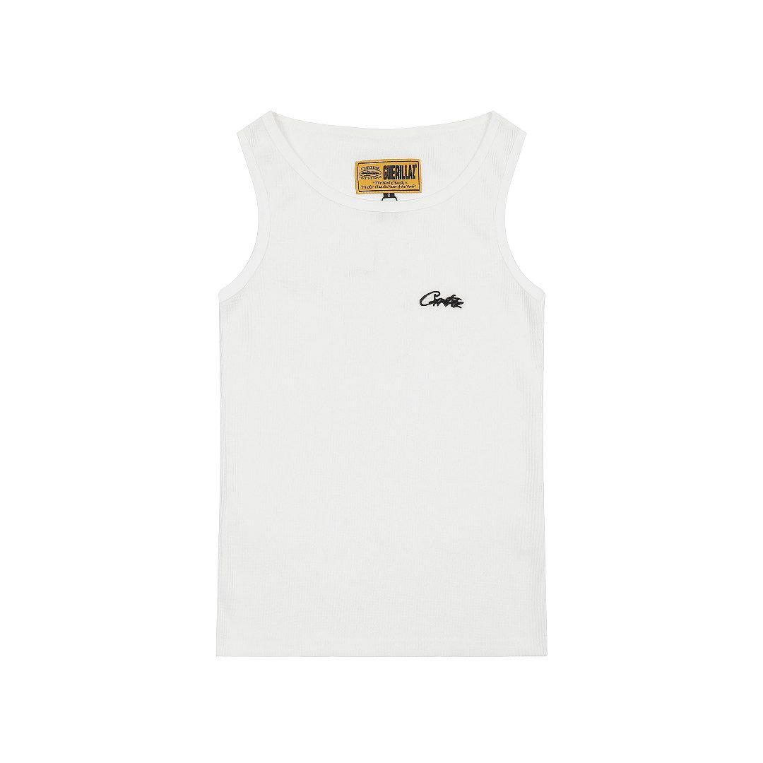 Corteiz Weißes Tank Top: Ultimativer Streetwear Essential für Komfort & Stil