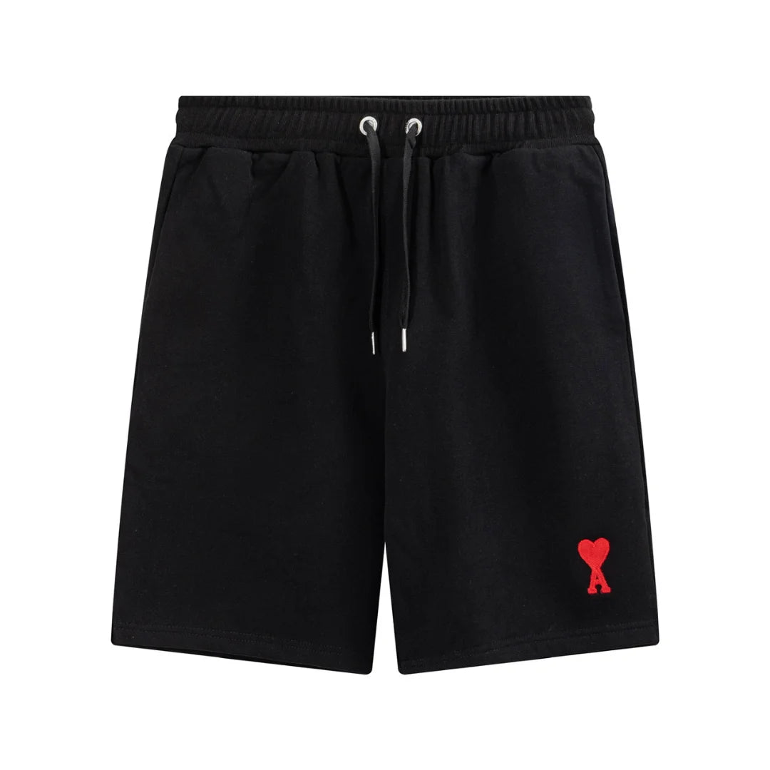 Ami Paris Elegante Casual Shorts für Herren – Hochwertige Baumwolle, Bequeme Passform