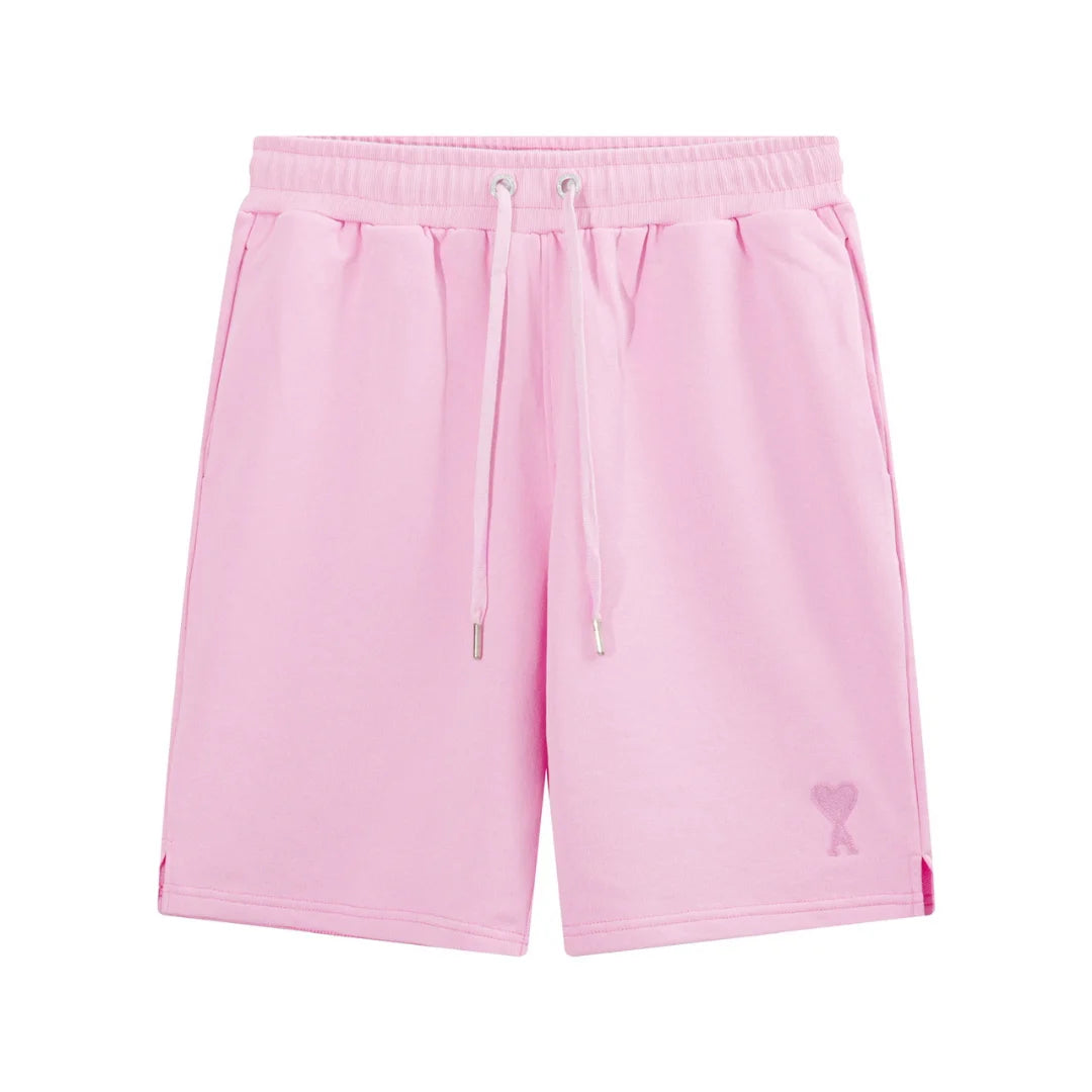 AMI Paris Unisex Stylische Freizeit Shorts Baumwolle Bequem Lässig Französischer Chic