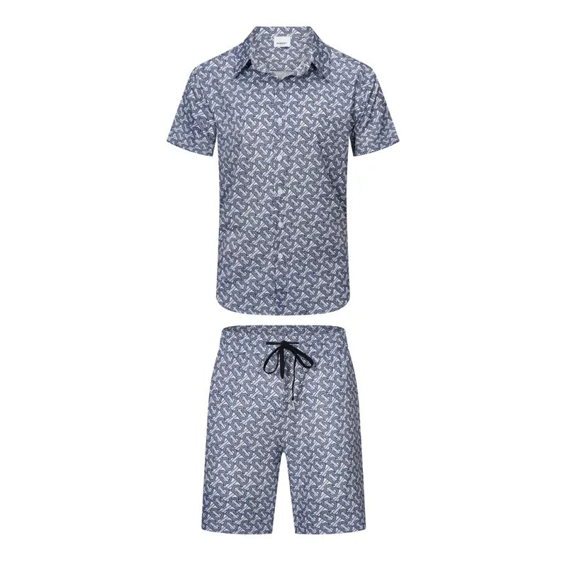 Luxuriöses Burberry Sommer Shorts Set – Bequem, Stilvoll und Atmungsaktiv Designer Freizeitkleidung