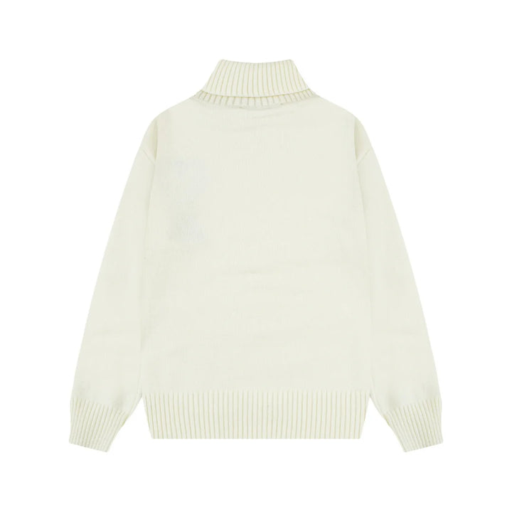 AMI Paris Unisex Wollpullover – Eleganter, Zeitloser Pariser Stil Sweater