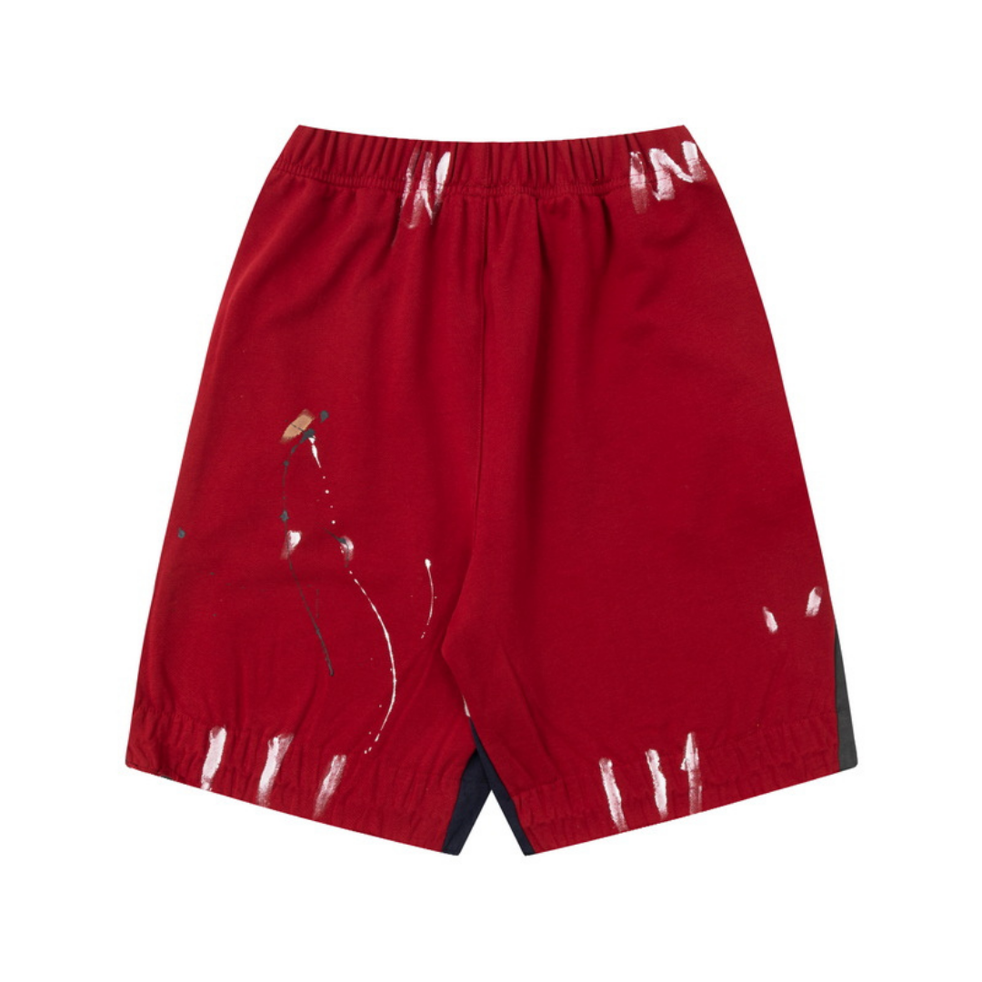 Gallery Dept. Designer Shorts: Handbemalt, Oversized, Streetwear-Kunst für Herren