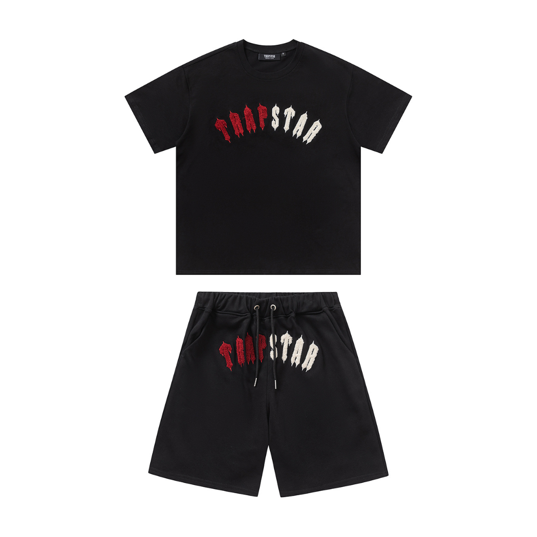 Trapstar Decoded Arch Shorts Set Herren Bequem Urban Freizeit Outfit