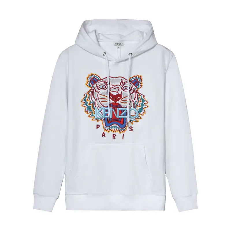 KENZO Luxuriöser Tiger-Stick Hoodie: Premium Baumwolle, Komfortabel, Trendig, Herren