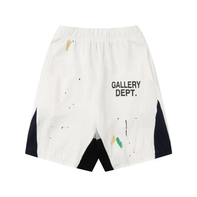 Gallery Dept. Künstlerische Distressed Baumwoll-Shorts Herren – Exklusive Streetwear Los Angeles