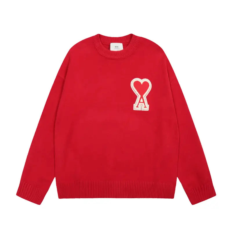 AMI Paris Unisex Designer Pullover – Hochwertig, Bequem & Zeitlos Stilvoll