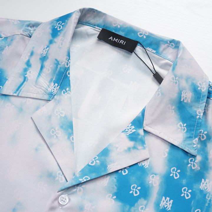 Amiri Monogramm Kurzarm-Set Herren: Luxuriöser Designer Sommer Zweiteiler für Stil & Komfort