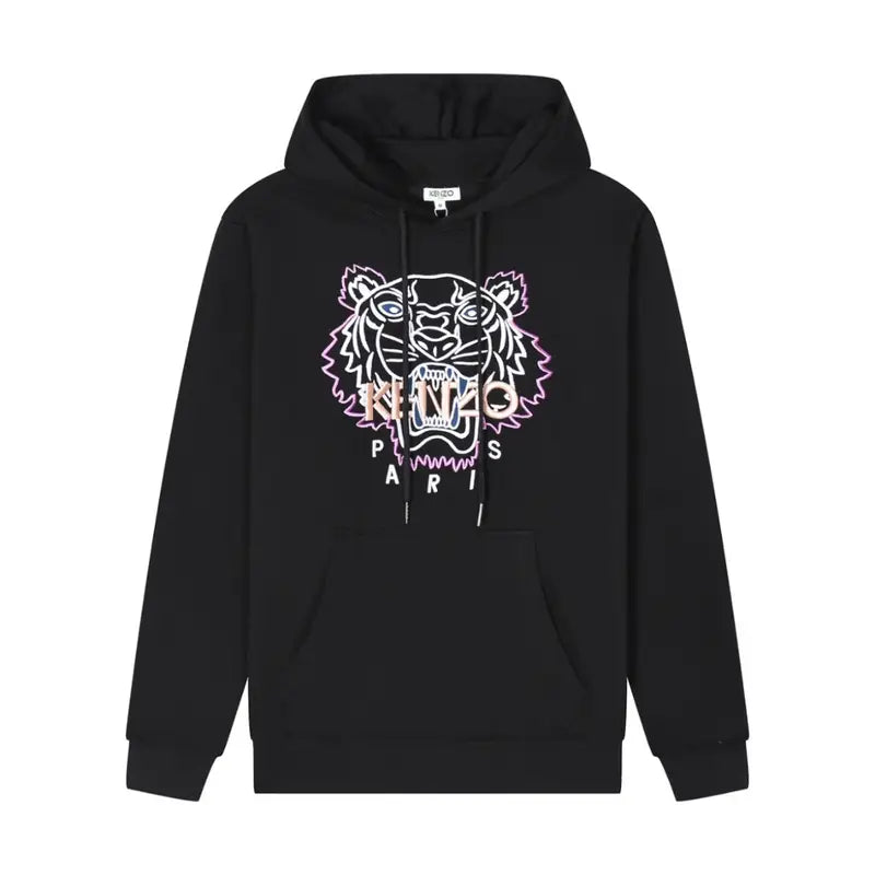 Kenzo Luxus Tiger Hoodie: Stylisches Designer Sweatshirt für Erwachsene, bequeme Baumwolle