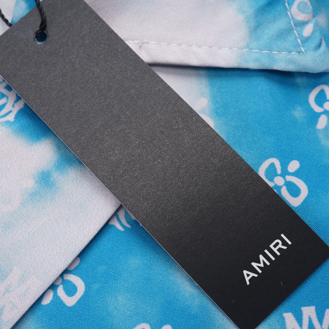 Amiri Monogramm Kurzarm-Set Herren: Luxuriöser Designer Sommer Zweiteiler für Stil & Komfort