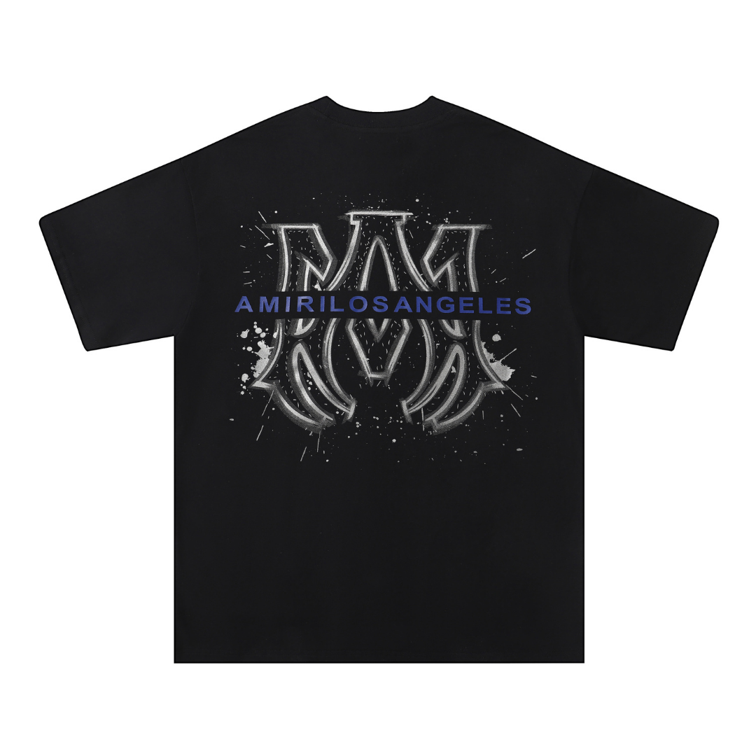 Exklusives Amiri Monogramm T-Shirt: Luxuriöses Designer-Shirt für Stilbewusste
