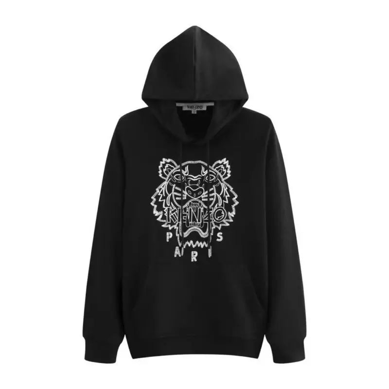 Kenzo Tiger Hoodie: Luxuriöser Unisex Kapuzenpullover mit Ikonischem Tiger-Print