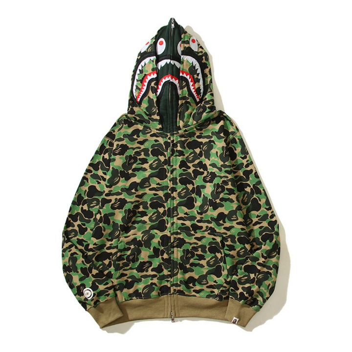 BAPE Streetwear Set Hai-Hoodie & Shorts – Komfortabel, Stylisch, Exklusiv