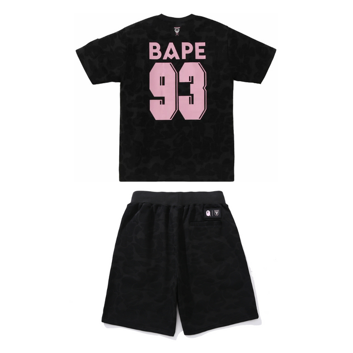 BAPE Miami Hai Camo Streetwear Set T-Shirt Shorts Exklusives Urban Mode Outfit
