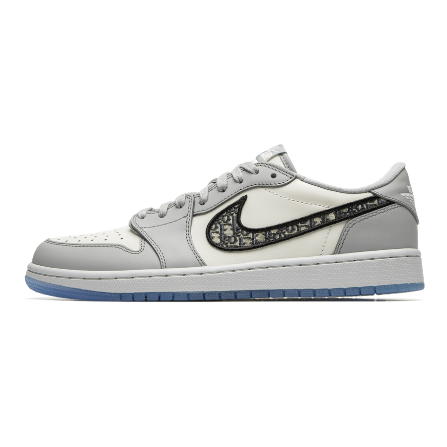 Exklusiver Air Jordan 1 Low Dior Sneaker: Luxuriöses Design, Premium Leder, Sammlerstück