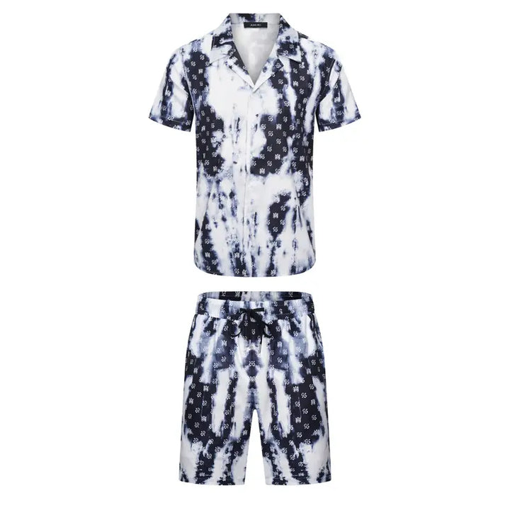 Amiri Monogramm Luxus Short Set Herren – Stilvoller Streetwear Freizeitanzug Exklusiv