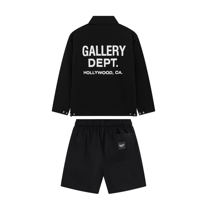 Gallery Dept. Designer Streetwear Kurz-Set – Lässiger Stil, Handbemalt, Einzigartig