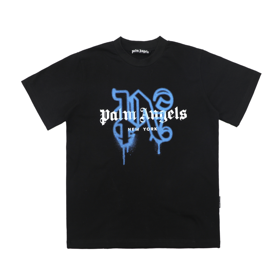 Palm Angels New York T-Shirt: Exklusives Urban-Design, Premium Baumwolle, Stylisch & Komfortabel