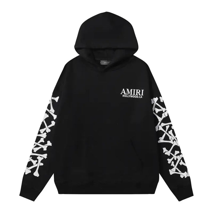 Amiri Bones Hoodie für Herren: Luxuriöser Streetwear mit ikonischem Skelett-Design